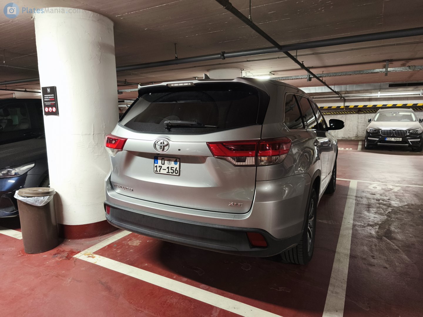 0 17-156, Toyota Highlander 3rd gen (XU50), facelift, 2016–2020