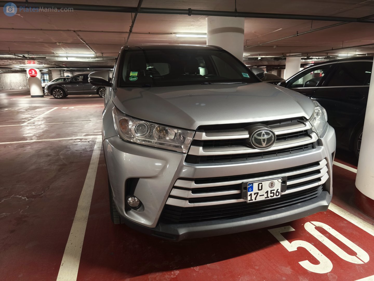 0 17-156, Toyota Highlander 3rd gen (XU50), facelift, 2016–2020