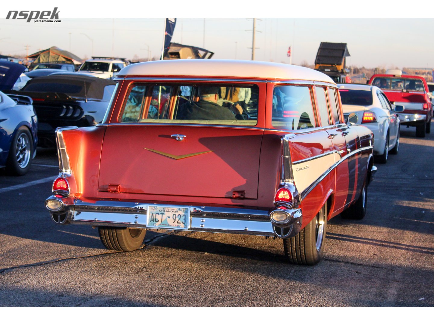 ACT-923, Chevrolet 210 2nd gen 1957 5-door Station Wagon (2119-1062; A-body), 2nd facelift, 1956–1957