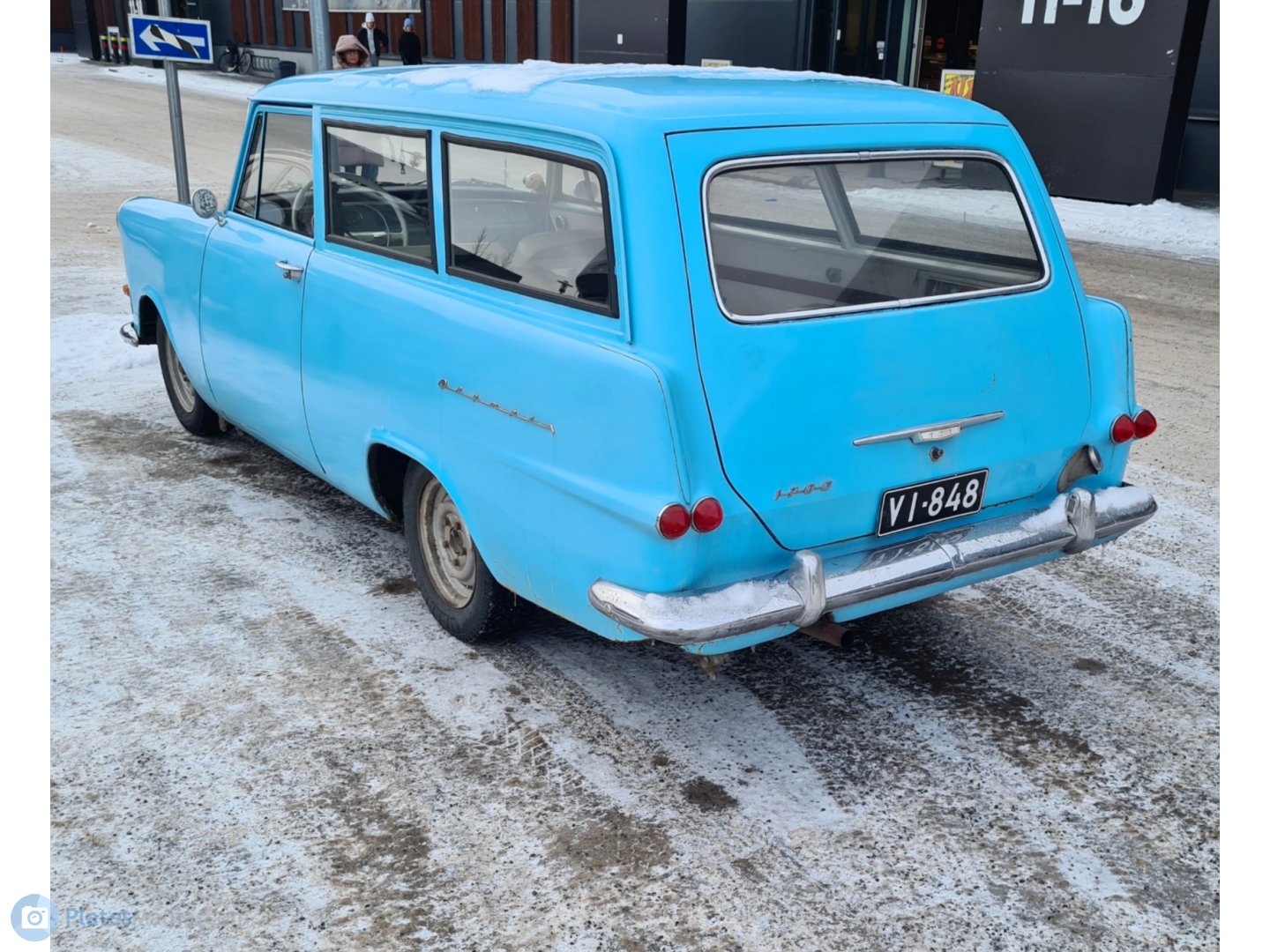 VI-848, Opel Olympia 5th gen Caravan (P2), 1960–1963