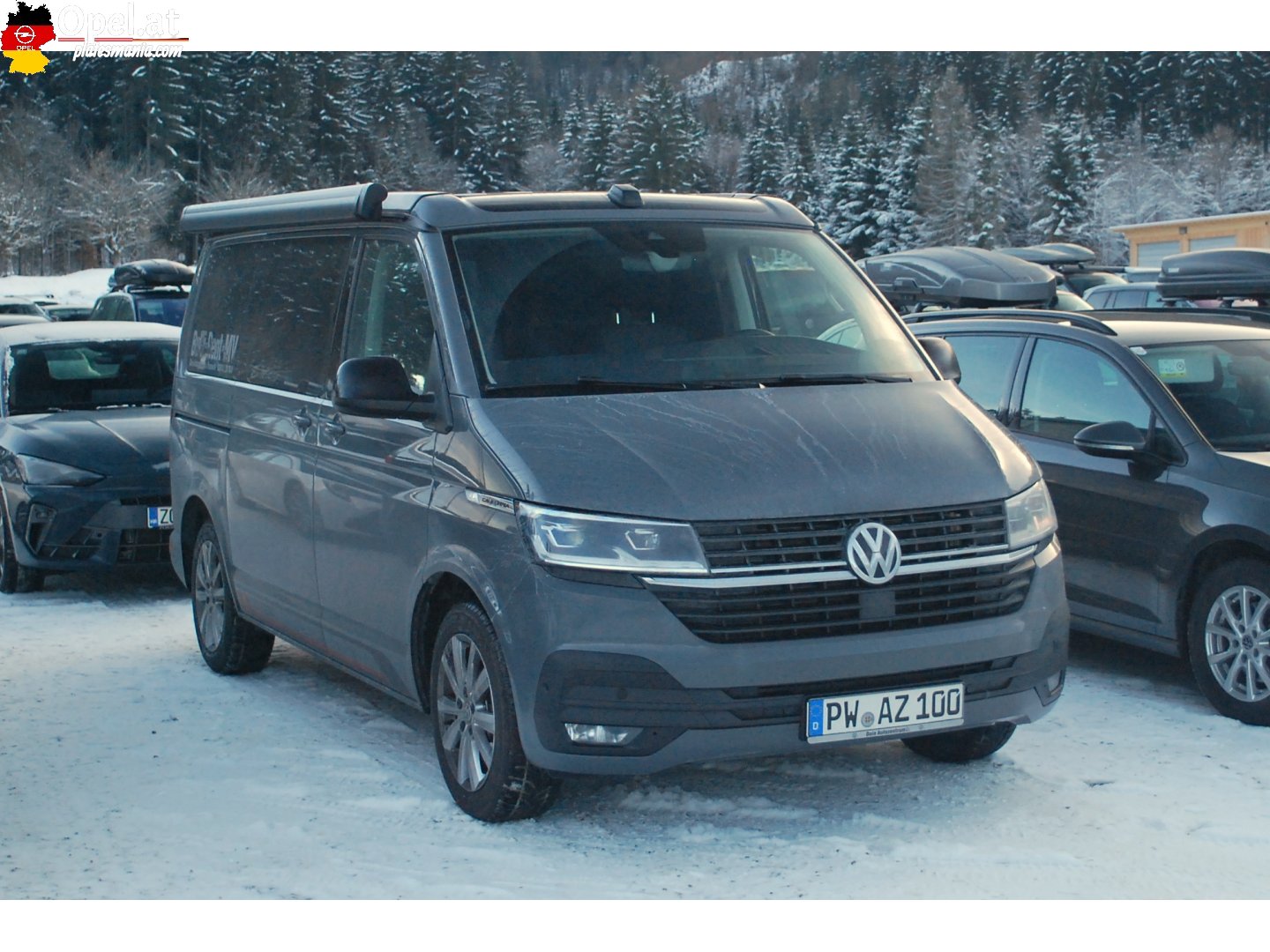 PW AZ 100, Volkswagen California T6, facelift, 2019–