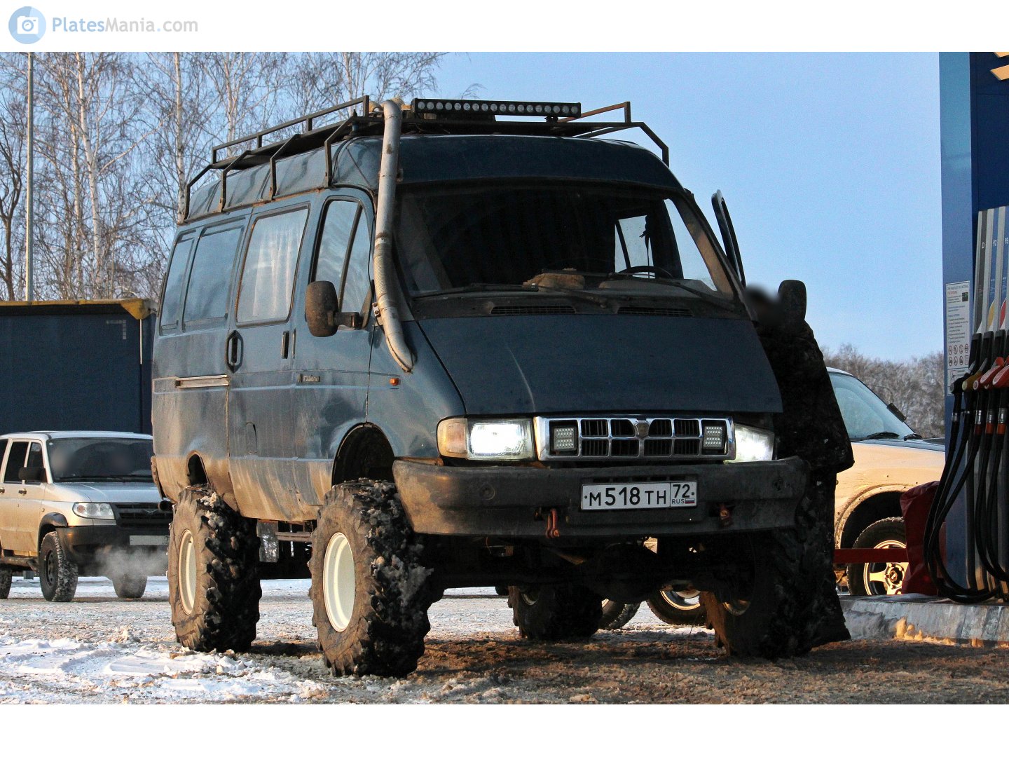 м 518 тн 72, GAZ 2705 ГАЗель 27057 4×4 Van, 1996–2003