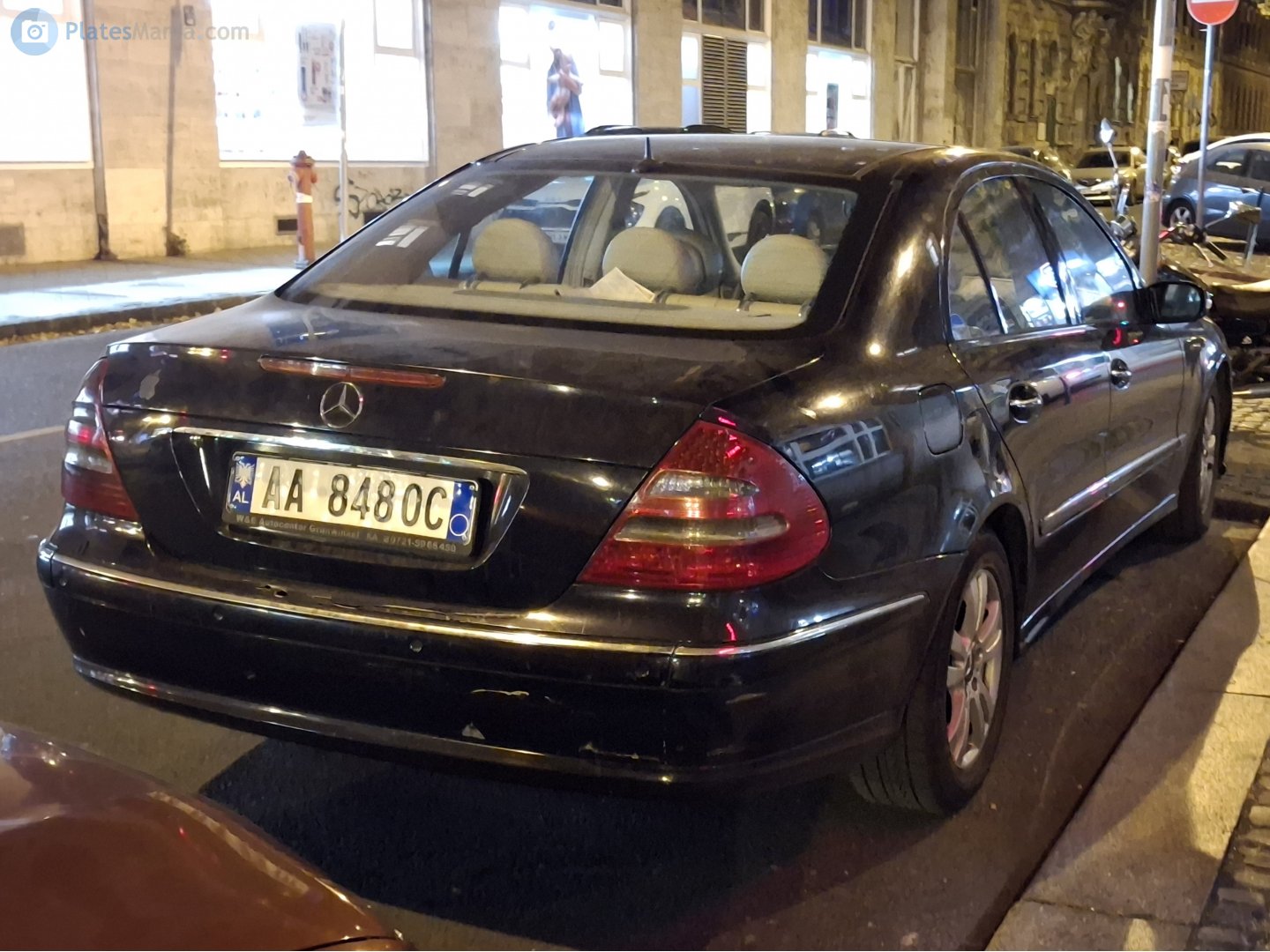 AA 848 OC, Mercedes-Benz E-Klasse 3rd gen Sedan (W211), 2002­–2009