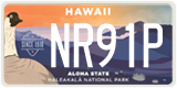 Hawaii, Specialty plates (AB12C)