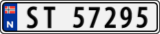 License plate of Norway, Cars