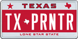 Texas, Vanity Plates