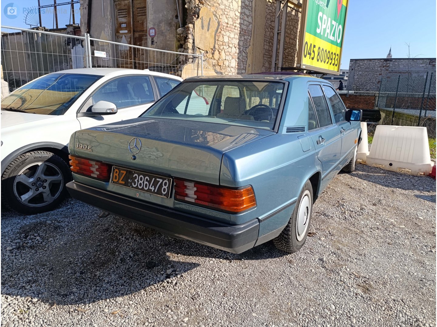 BZ 386478, Mercedes-Benz C-Klasse 190 Sedan (W201), 1982–1993