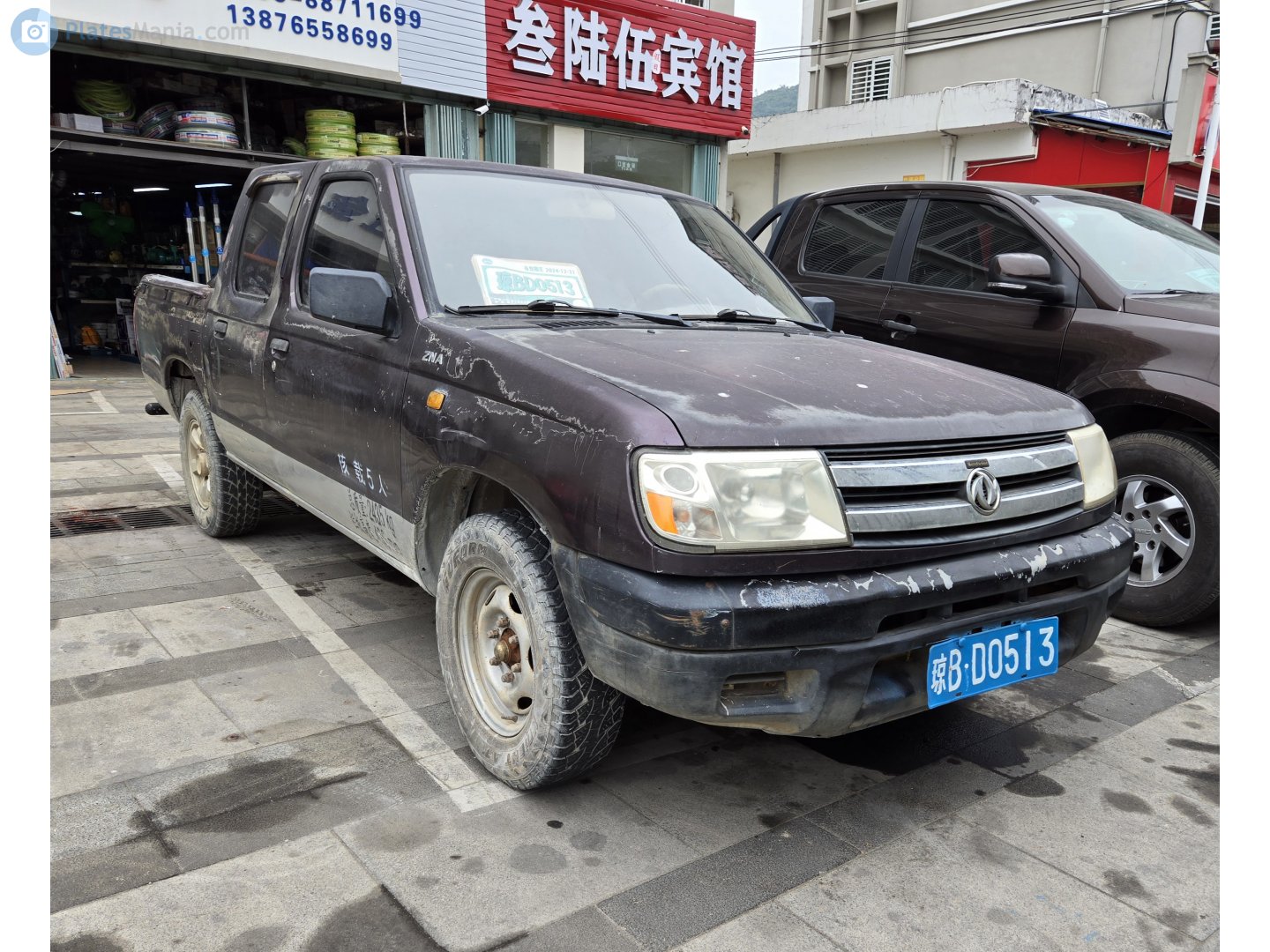 琼B·D0513, DongFeng Rich 1st gen Pick-Up (ZN1021), 1999–2013
