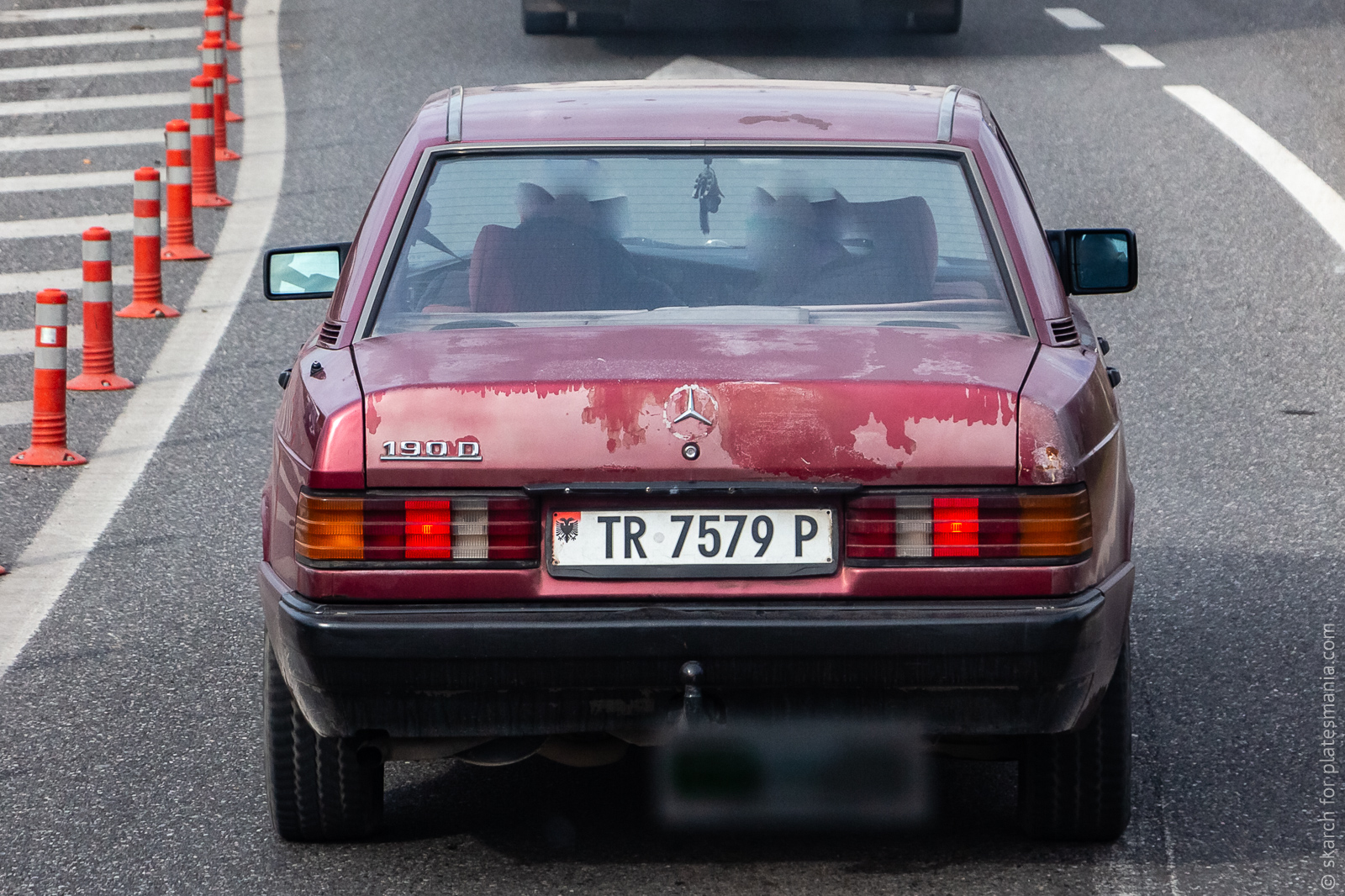 TR 7579 P, Mercedes-Benz C-Klasse 190 Sedan (W201), 1982–1993
