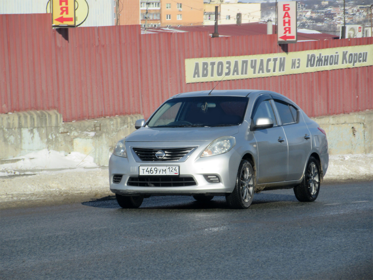 т 469 ум 124, Nissan Latio 2nd gen (N17; JP-market), 2012–2016