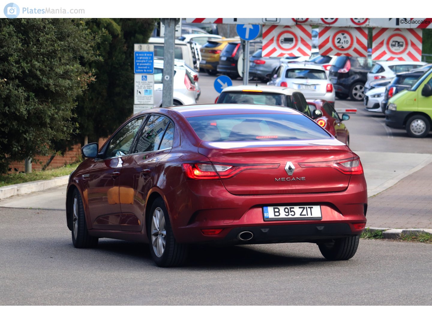 B 95 ZIT, Renault Mégane 4th gen GrandCoupé Sedan (LFB/LFF), 2016–