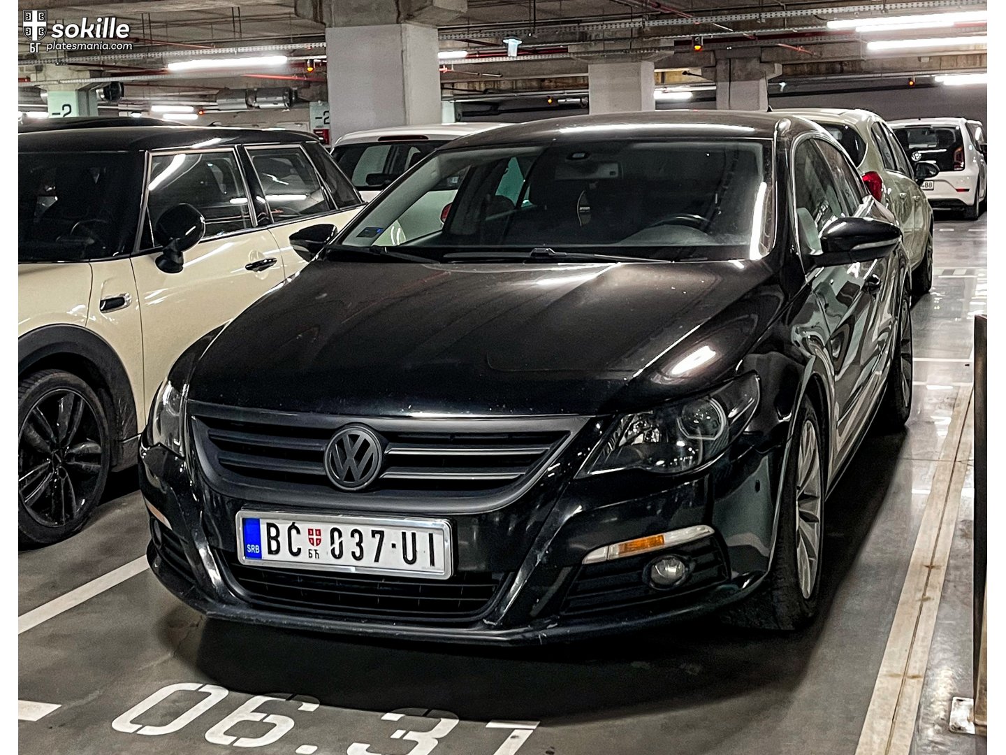 BĆ 037-UI, Volkswagen Passat CC 1st gen (35), 2008–2011