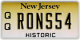 New Jersey, Vanity Plates