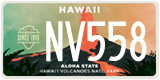 Hawaii, Specialty plates (AB123)