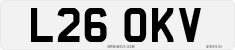 License plate of the United Kingdom, 1983 year system