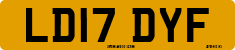 License plate of the United Kingdom, 2001 year system