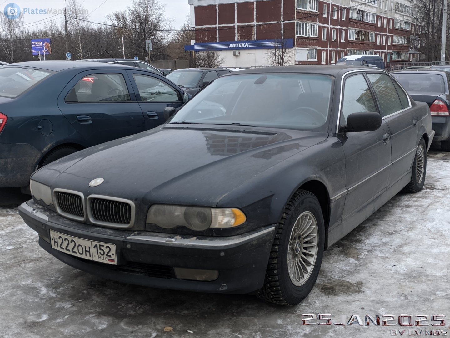 н 222 он 152, BMW 7 Series 3rd gen (E38), 1995–2001