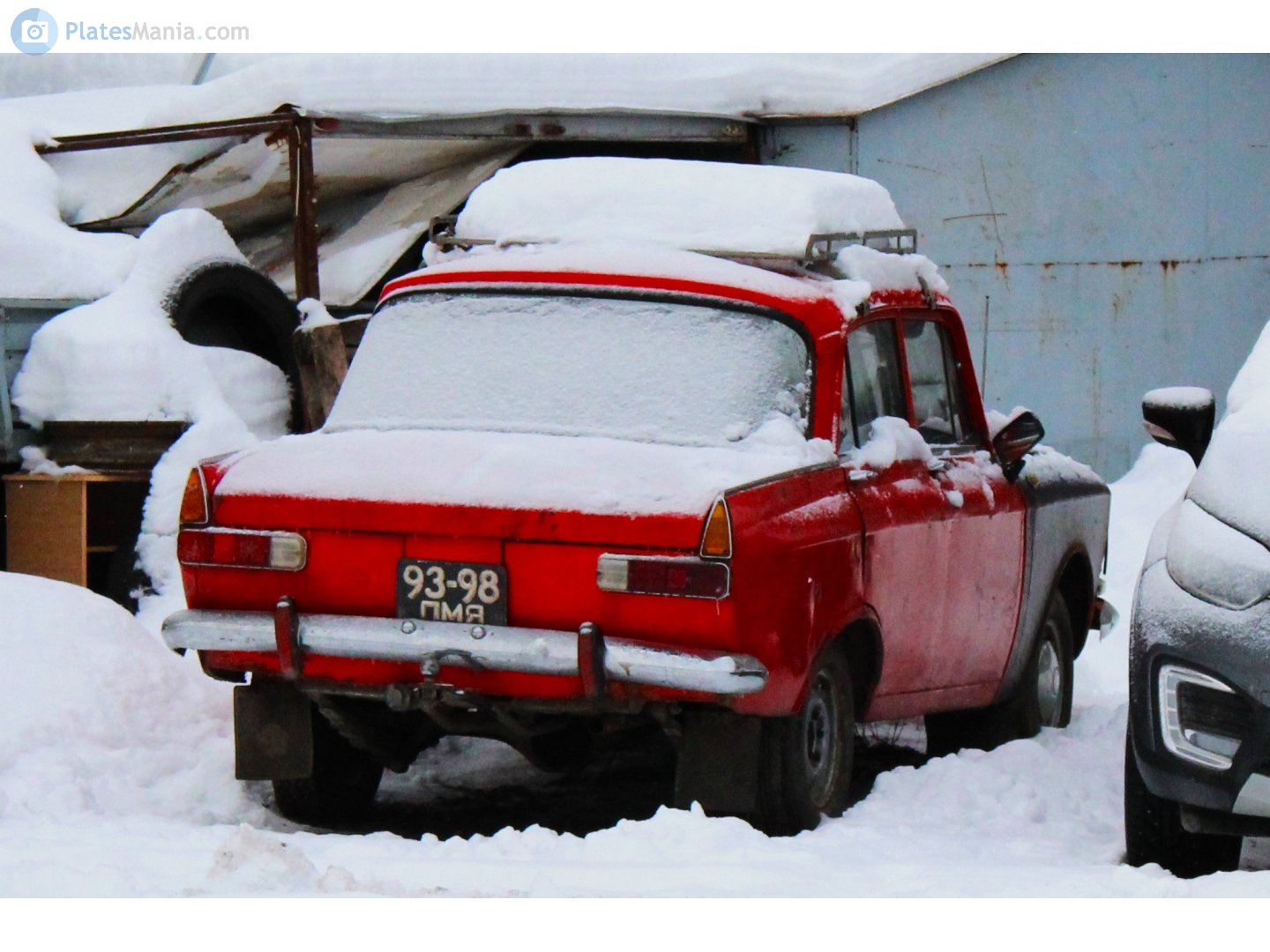 9398 ПМЯ, Izh Москвич-408/412 (Moskvich-408/412) 412ИЭ, 1970–1982