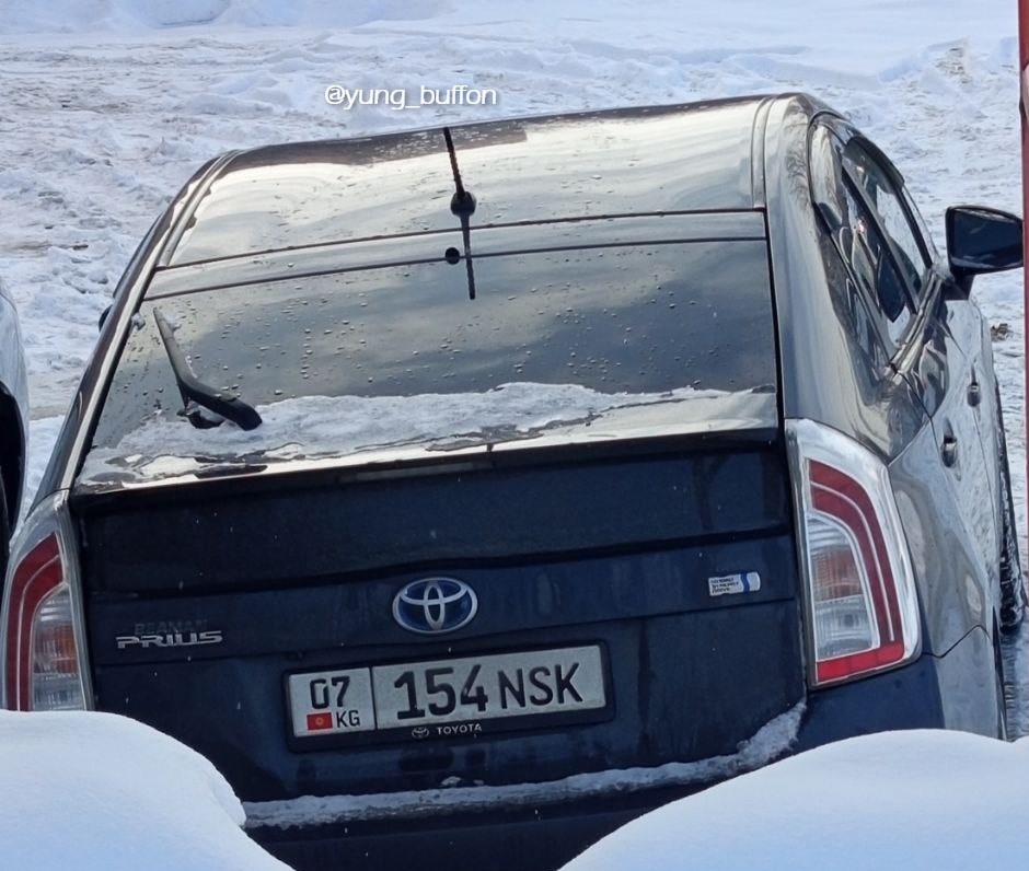 07 154 NSK, Toyota Prius 3rd gen Liftback (ZVW30), 2009–2015