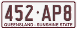 Queensland, 123-AB4 / 123AB4