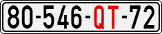 License plate of Vietnam, Diplomatic