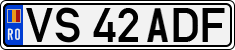 License plate of Romania, Regular plates