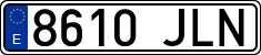 License plates of Spain, Ordinary (2000)