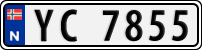 License plate of Norway, Trailers, motorcycles, special vehicles