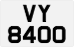 License plate of Hong Kong, AB 1234