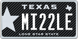 Texas, Vanity Plates