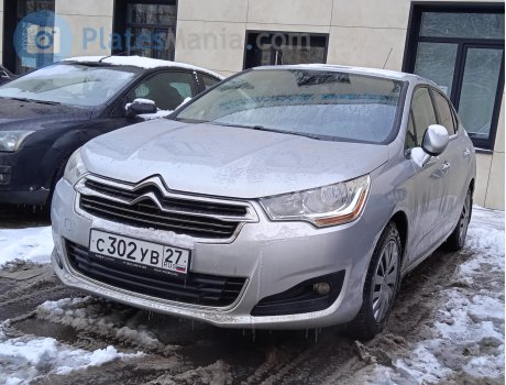 с302ув27, Citroёn C4