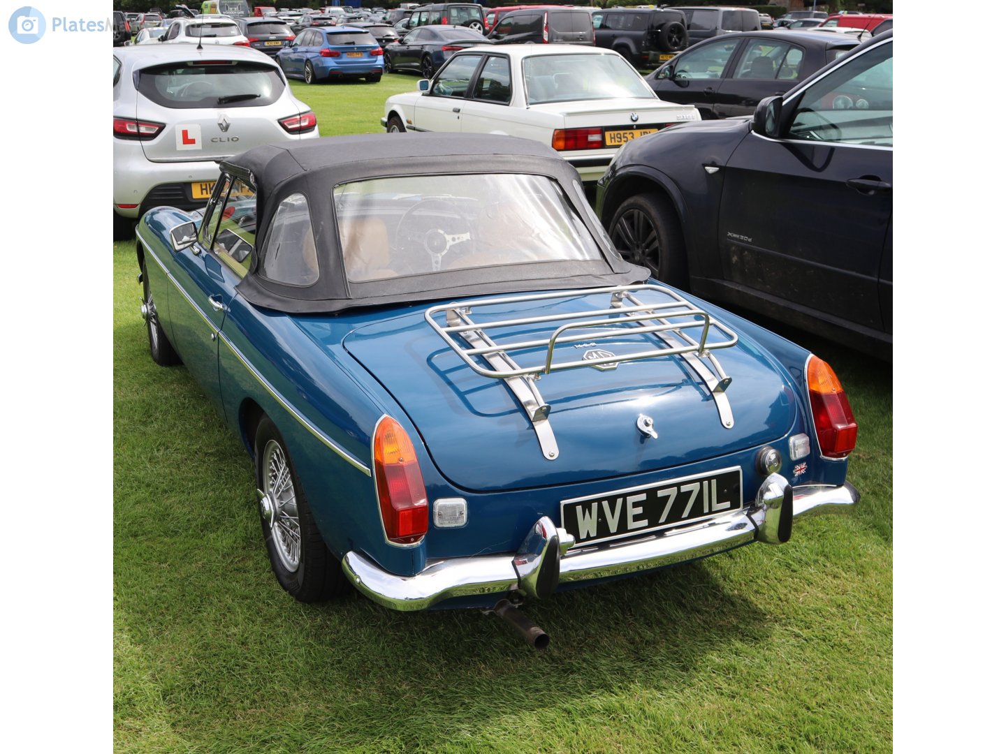 WVE771L, MG B 1st gen Roadster, 1962–1980