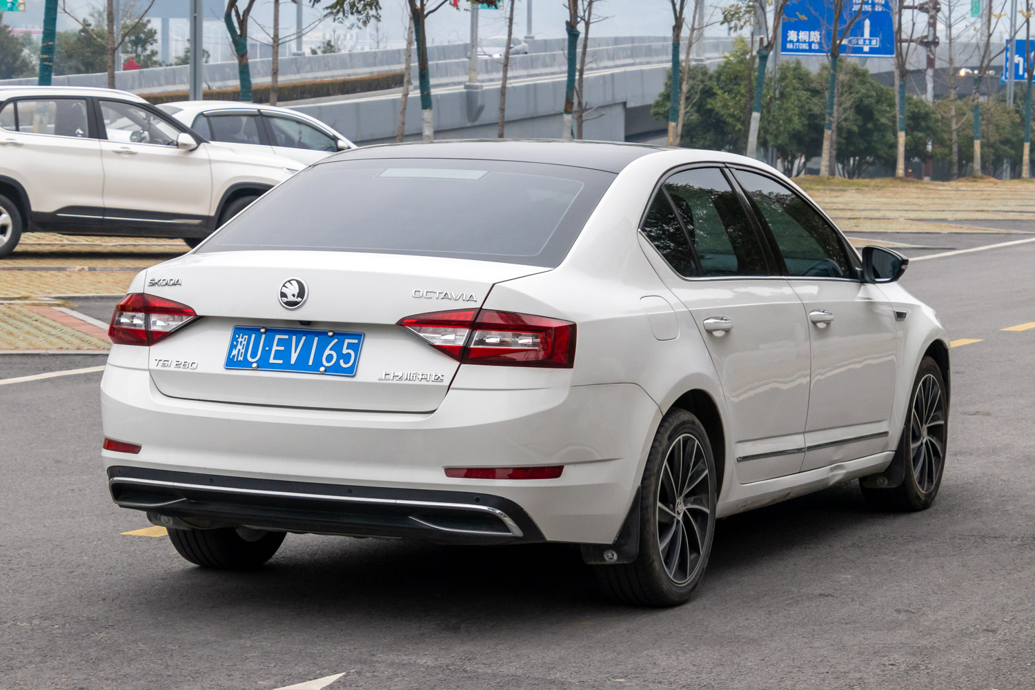 湘U·EV165, Skoda Octavia 3rd gen Liftback (A7/5E3), facelift, 2017–2022 (–2023 for CN-market)