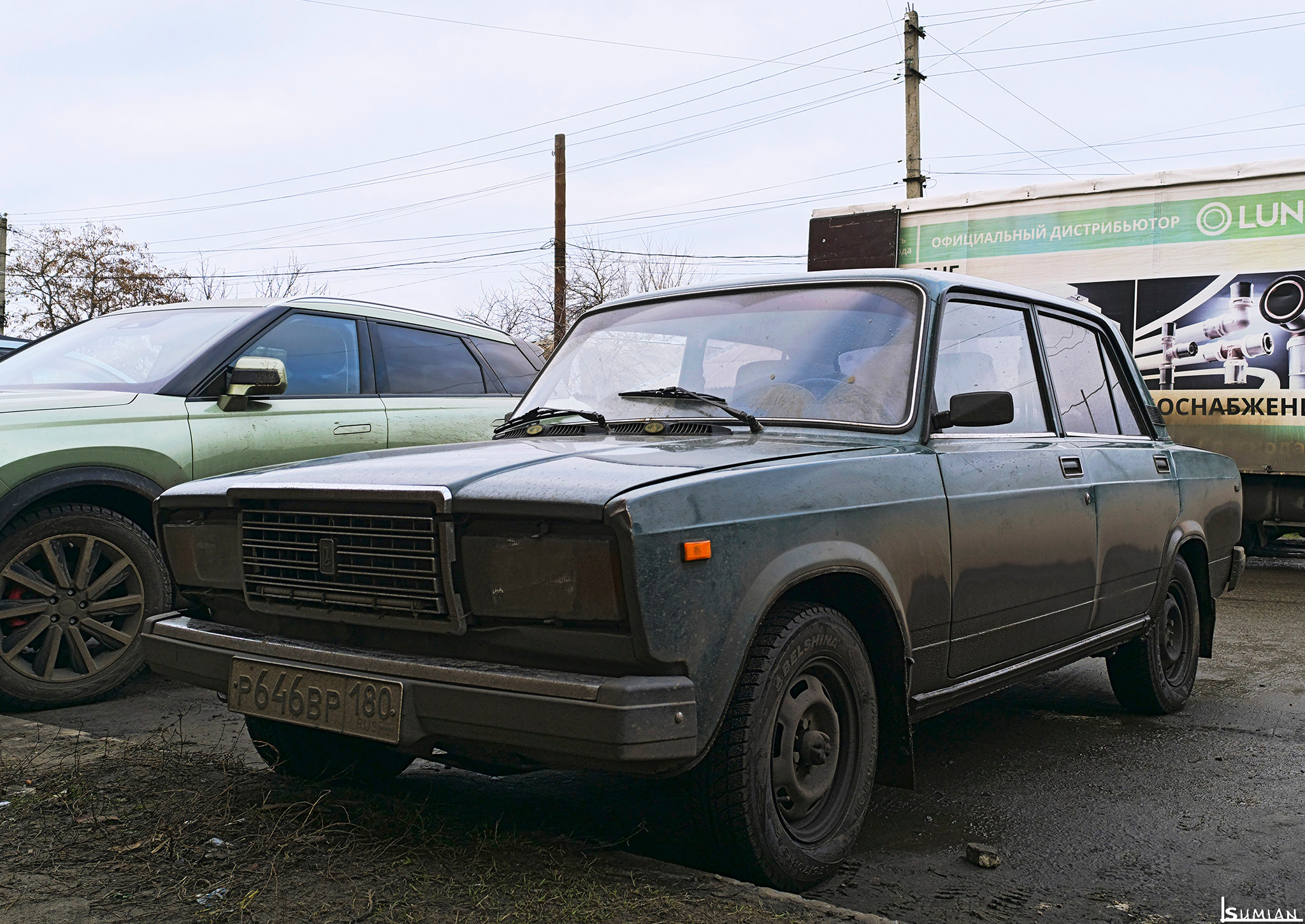 р 646 вр 180, Lada (VAZ) 2107 Жигули (Nova / Riva / Signet / 1500), 1982–2014