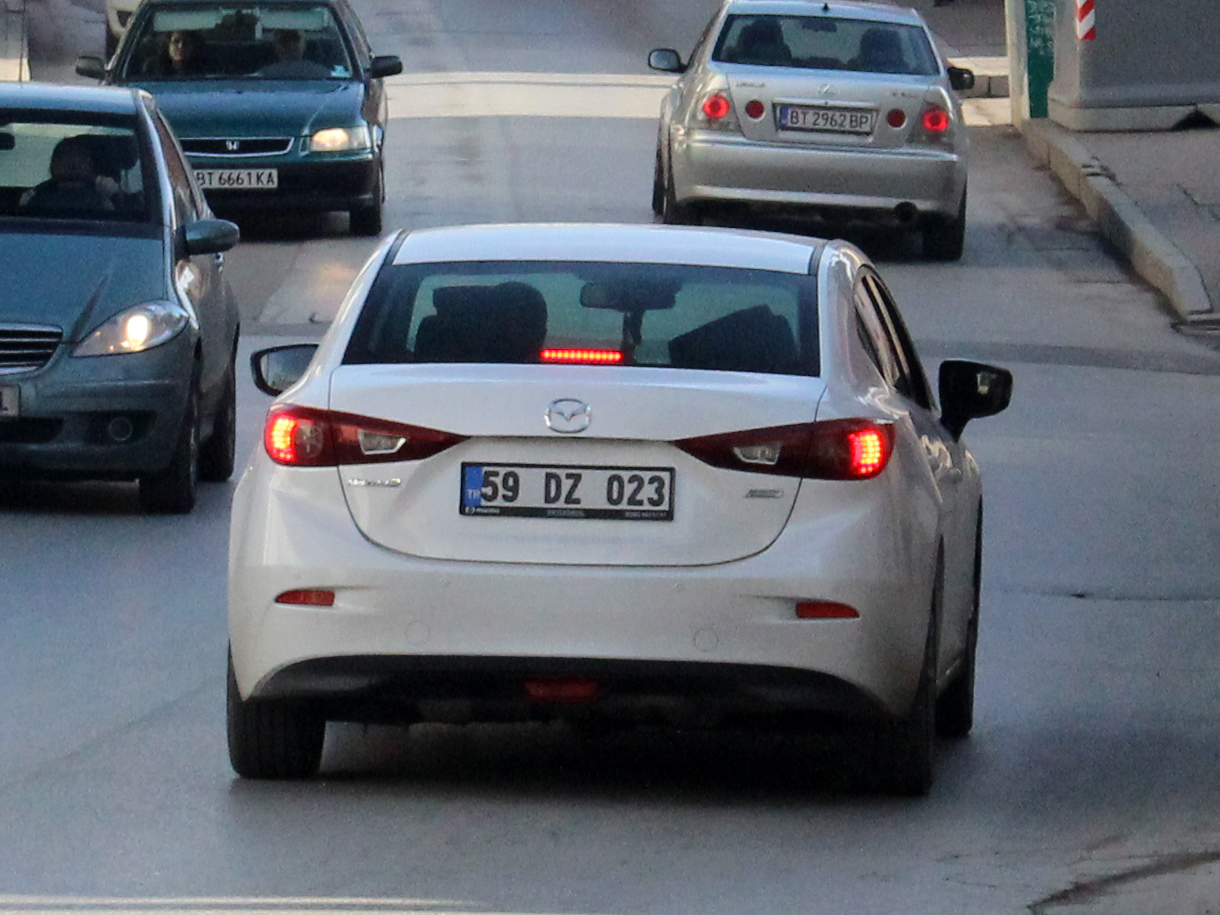 59 DZ 023, Mazda 3 3rd gen Sedan (BM), 2013–2018