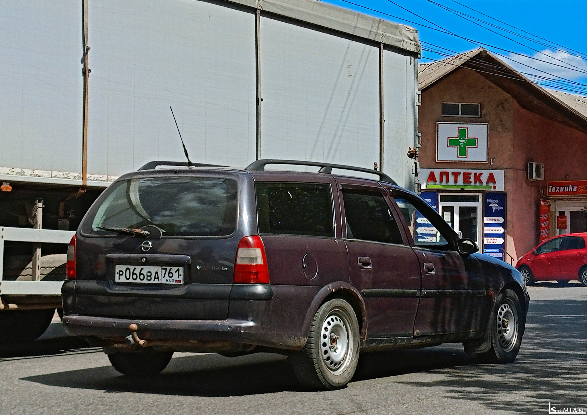 р 066 ва 761, Opel Vectra 2nd gen Caravan (B; J96), 1996–2002