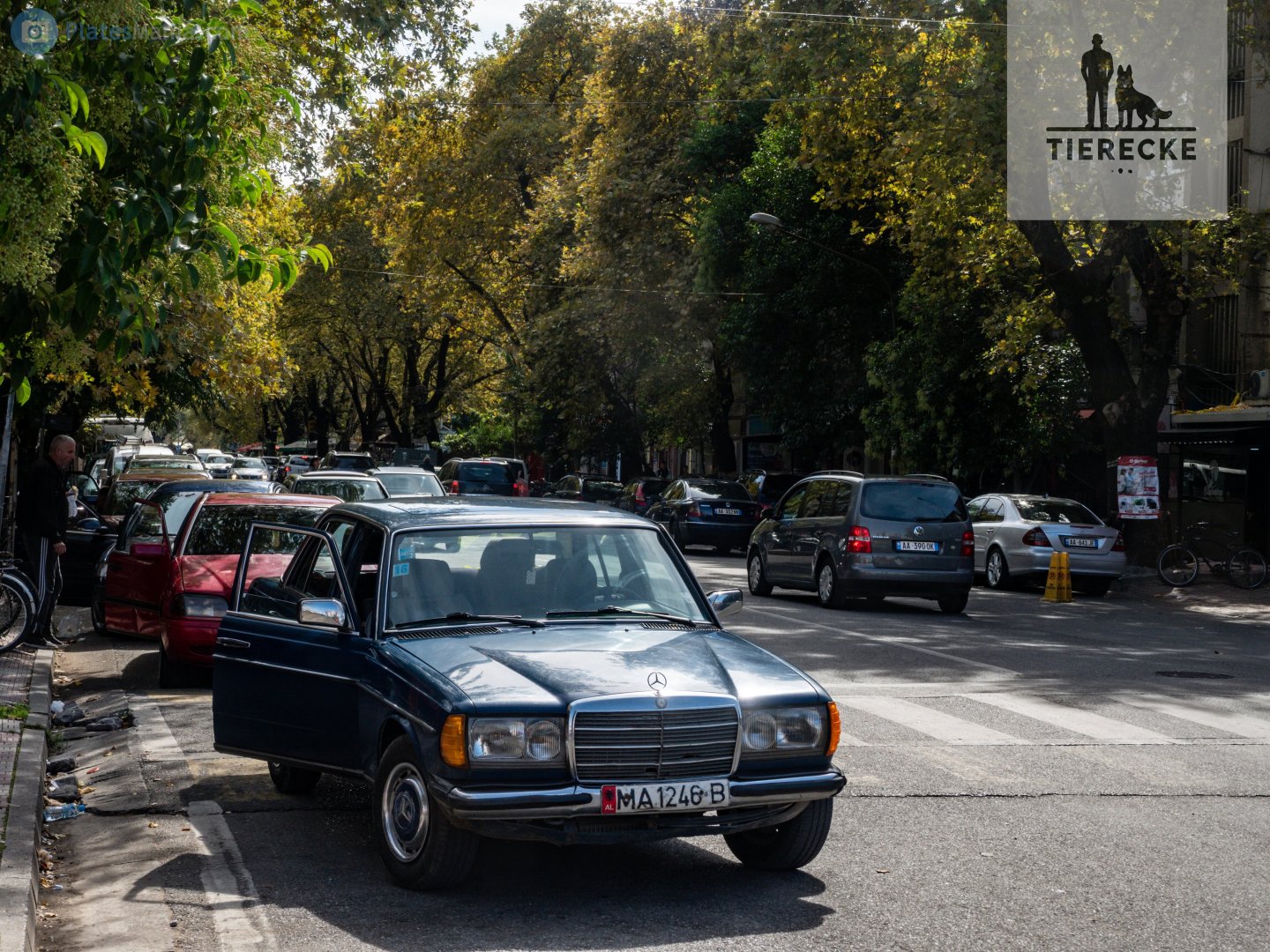 MA 1246 B, Mercedes-Benz E-Klasse 200–300 Sedan (W123), 1975­–1986
