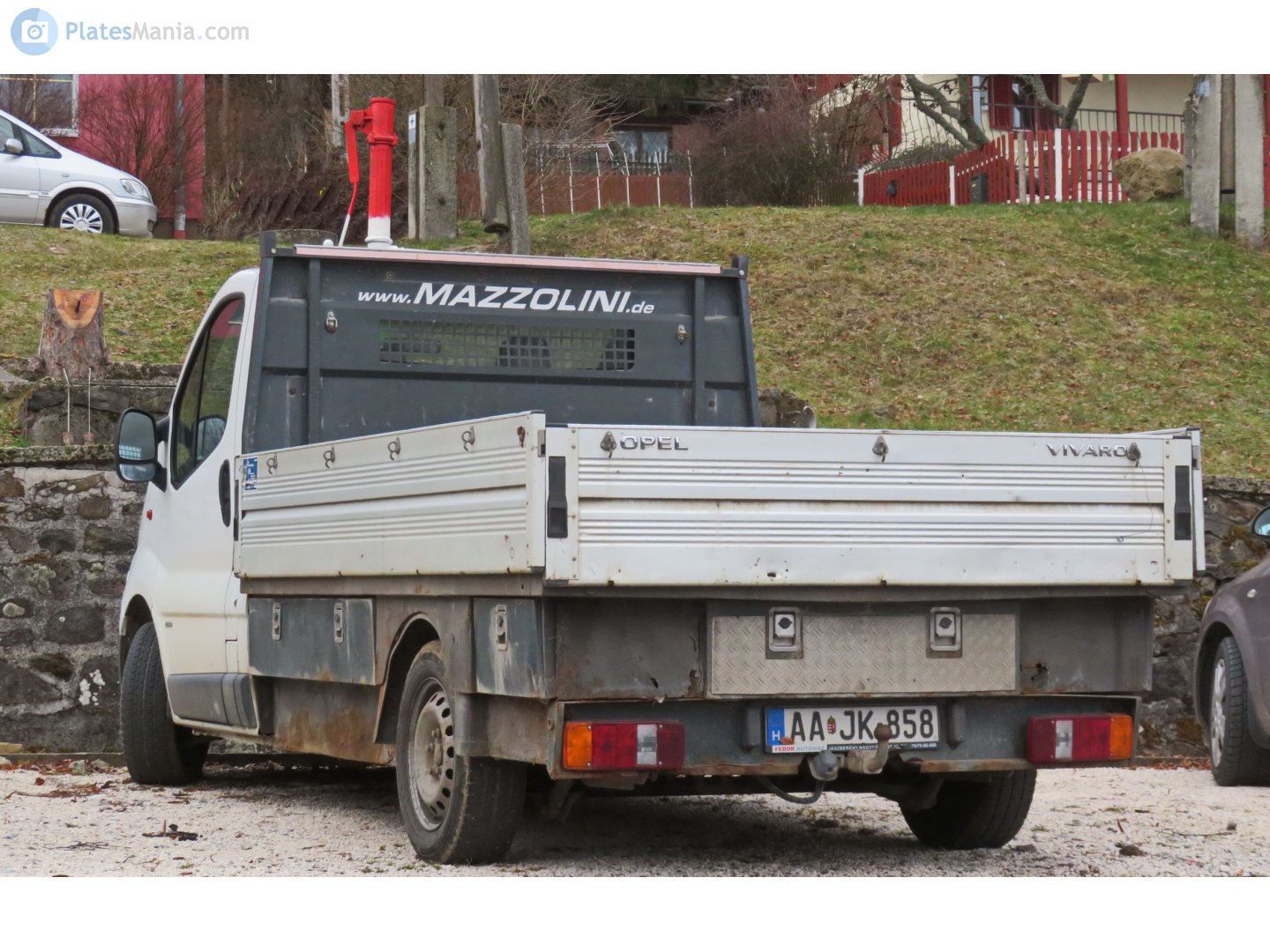 AA JK-858, Opel Vivaro 1st gen Single Cab (A; X83), 2006–2014
