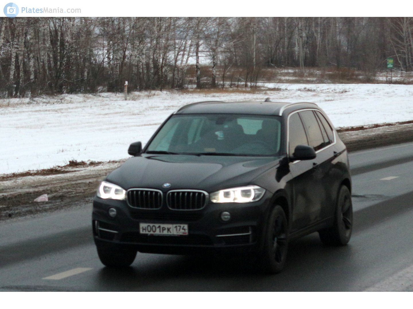 н 001 рк 174, BMW X5 3rd gen (F15), 2013–2018