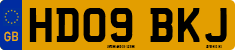 License plate of the United Kingdom, 2001 year system