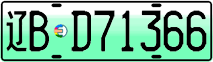 License plate of China, Electric vehicles