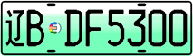 License plate of China, Electric vehicles