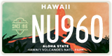Hawaii, Specialty plates (AB123)