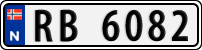 License plate of Norway, Trailers, motorcycles, special vehicles