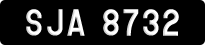 License plate of Malaysia, A(BC) 1(234)