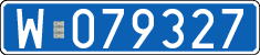License plates of Poland, Diplomatic