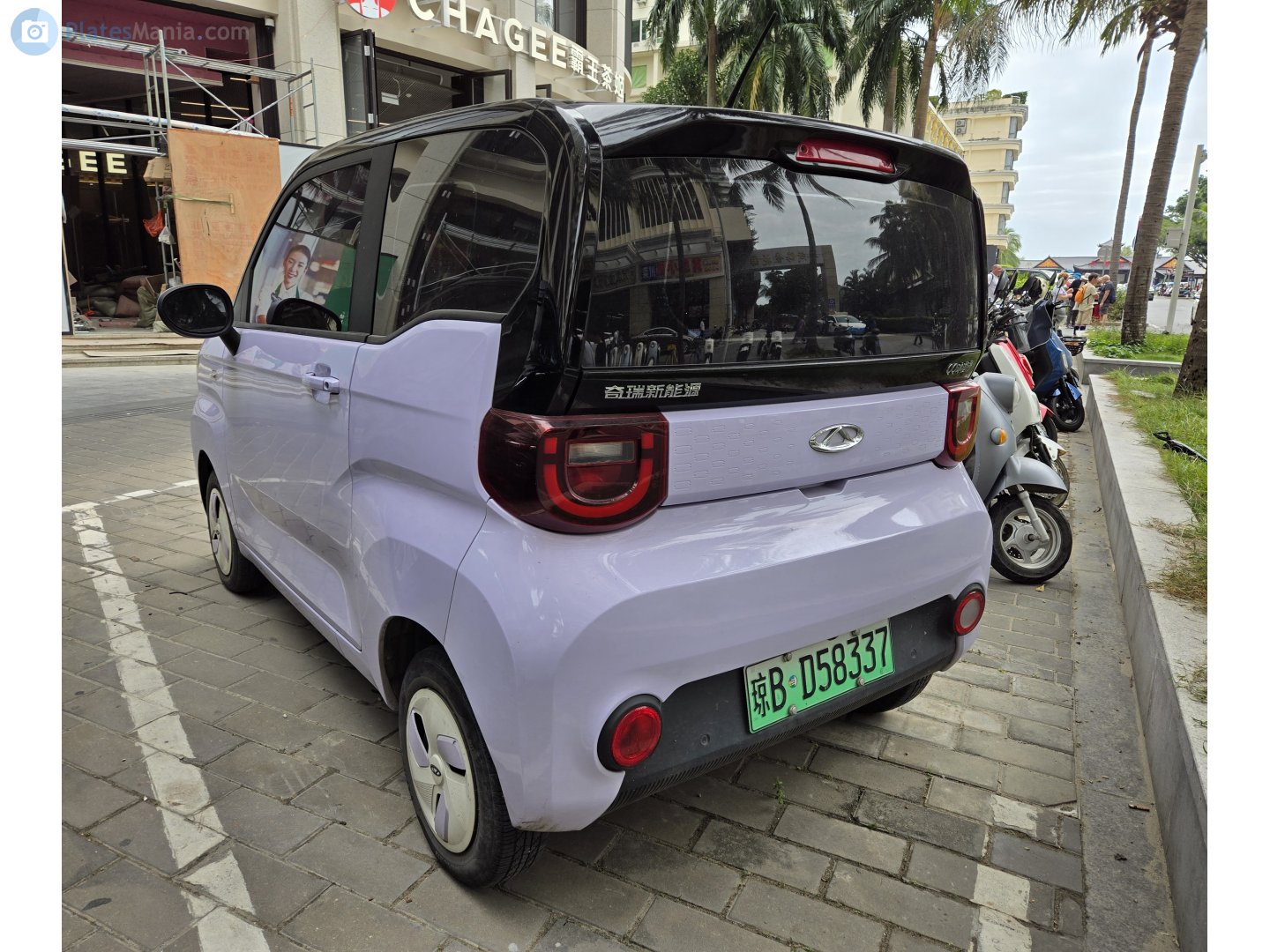 琼B·D58337, Chery (Chirey) QQ IceCream 