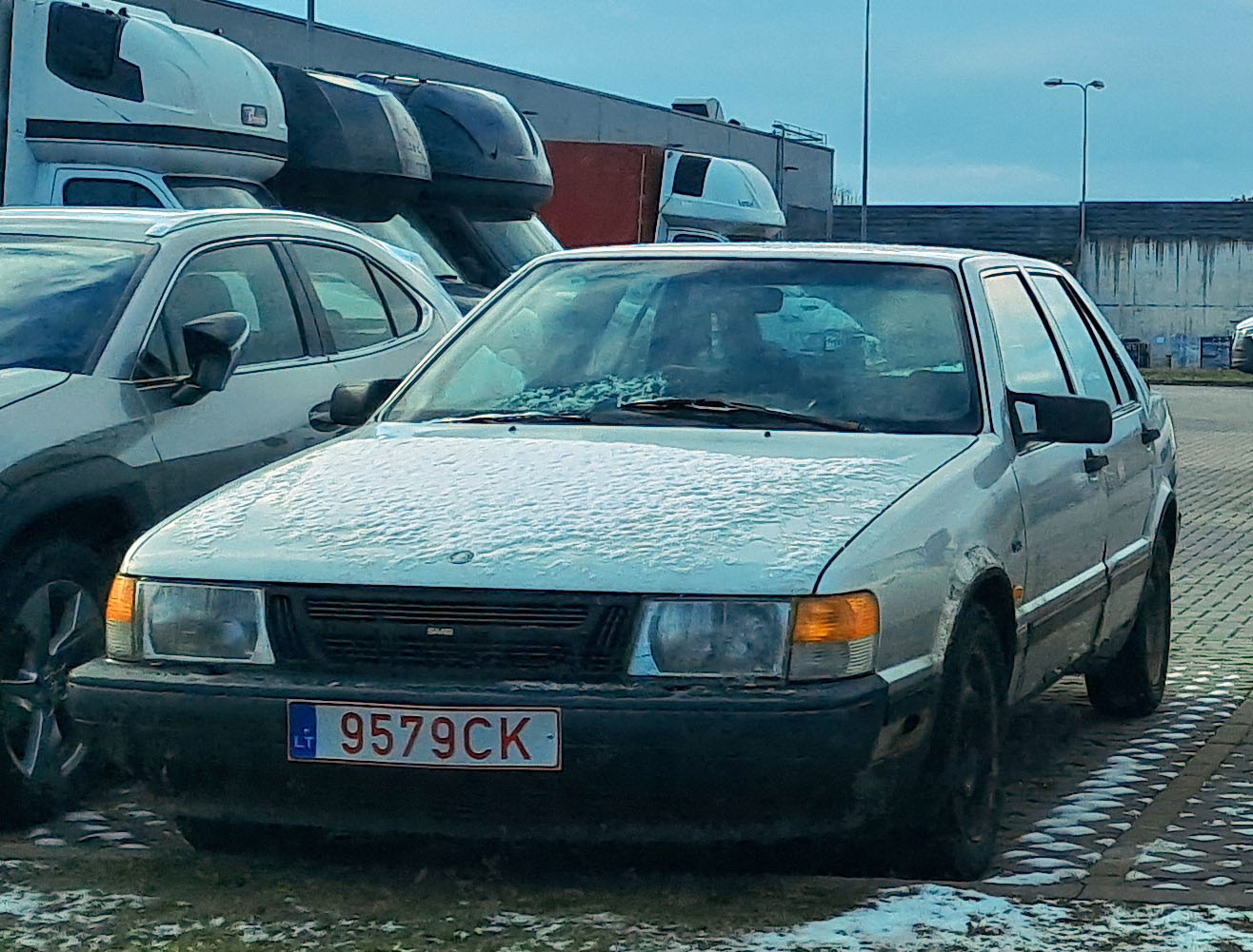 9579 CK, SAAB 9000 1st gen Sedan/Liftback (CD/CC), 1984–1994