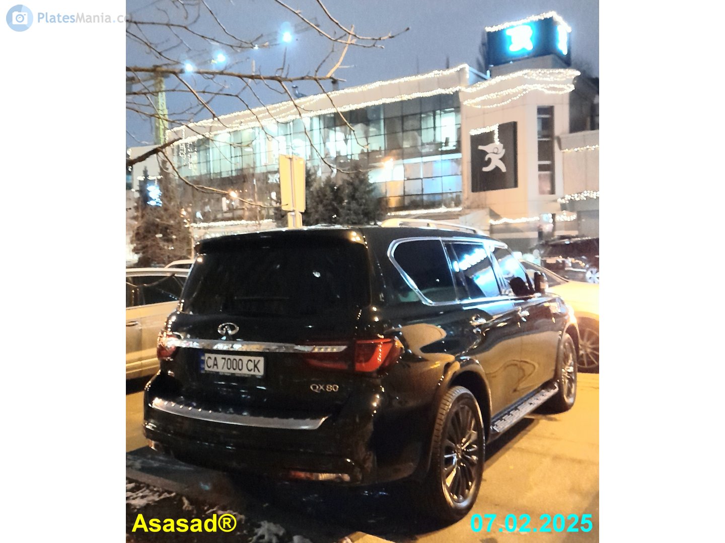 CA 7000 CK, Infiniti QX80/QX56 2nd gen QX80 (Z62), facelift, 2017–2024