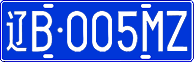 License plate of China, Cars
